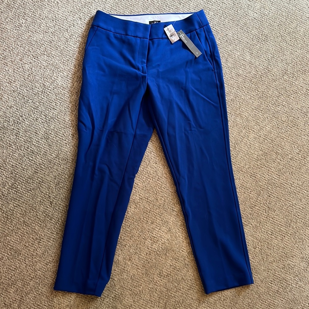 LOFT Work Pants— Julie Skinny Size 6 (NWT)